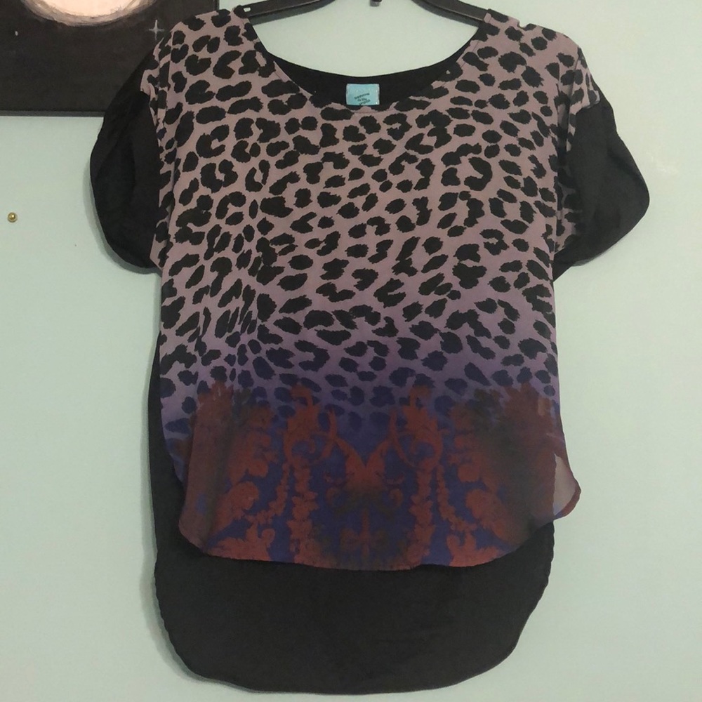 Cheetah Blouse